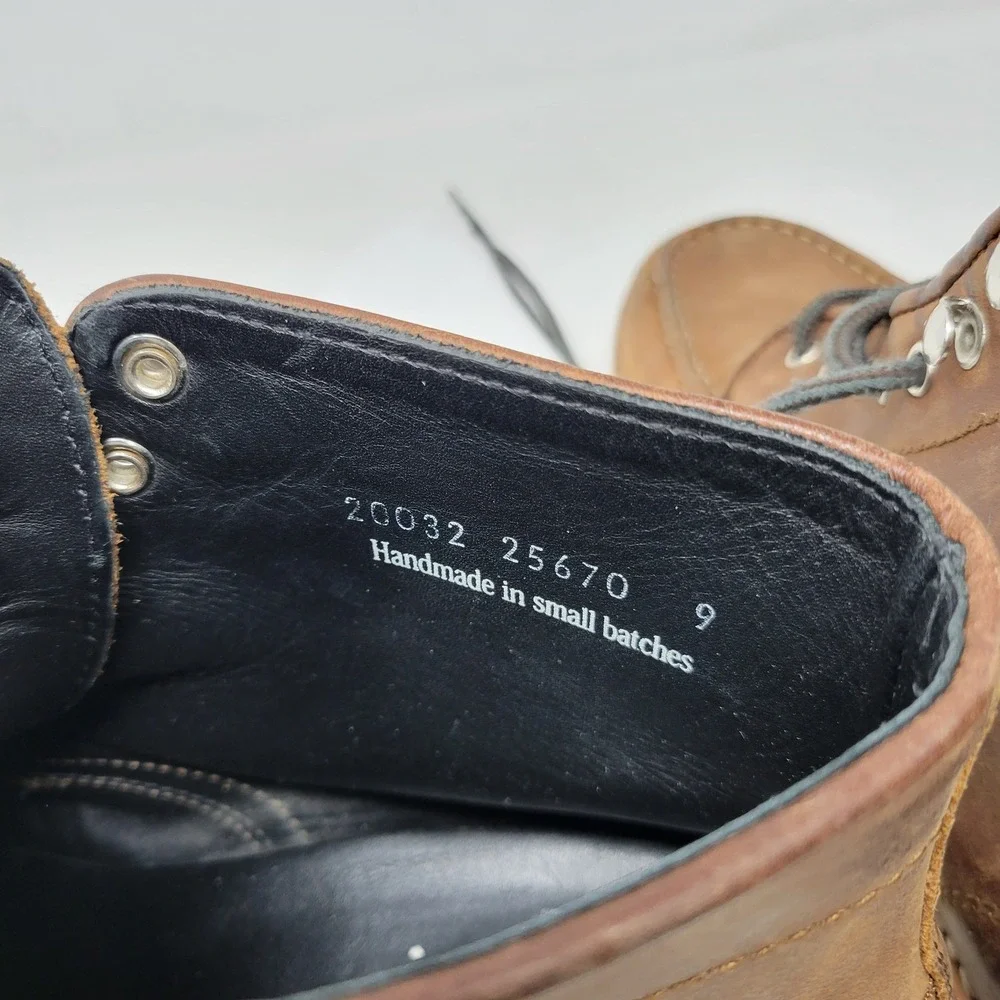 Thursday‎ Boot Co Diplomat Leather Moc Toe Boots Mens 12 Vibram Sole